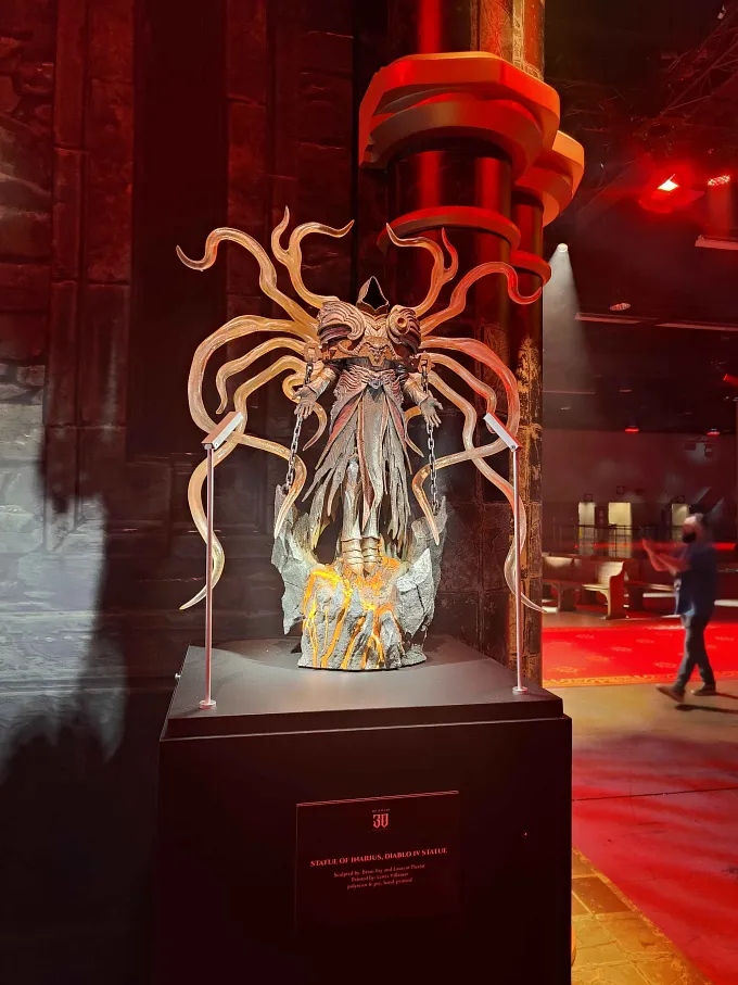 BlizzCon Diablo Inarius Statue