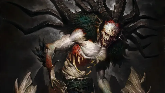 Image of Baal in Diablo from an art from Immortal