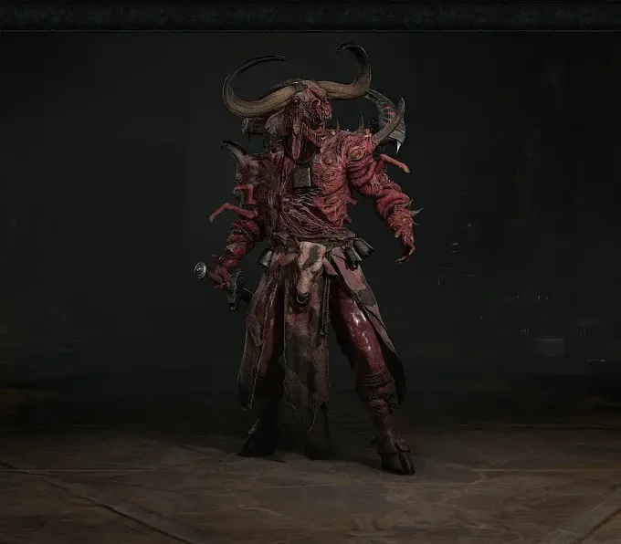 Diablo 4 Season 15 Secret Cow Skin with all the pieces