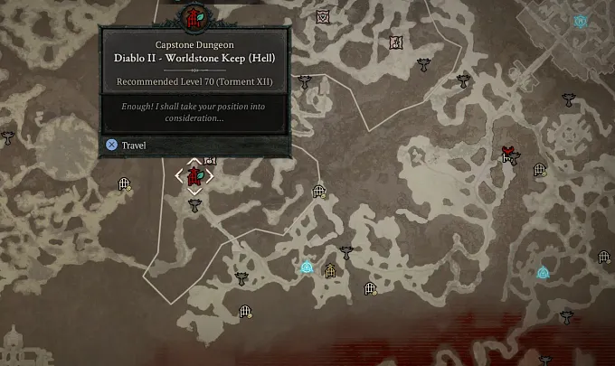 Worldstone Keep (Hell) in Fractured Peaks is the fastest Splinter farm. Look for the red Capstone marker on the map.
