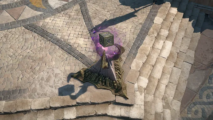 Horaric Cube crafting station in Temis.