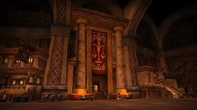 WoW Forever Ironforge enrance location of a Dungeon beneath it