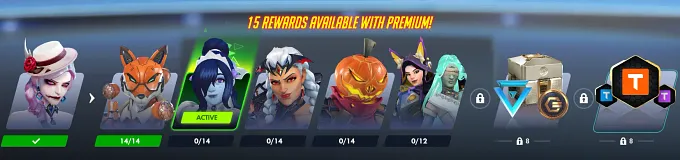 Overwatch Battle Pass tiers detailed with the locked lootboxes and titles