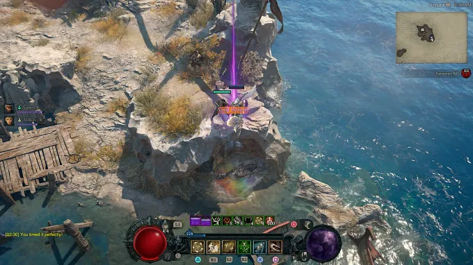 Diablo 4 Forlorn Island whimsy mythic fish location